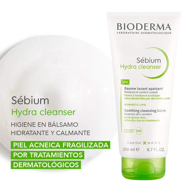 Bioderma Sébium Hydra Cleanser, 200 ml