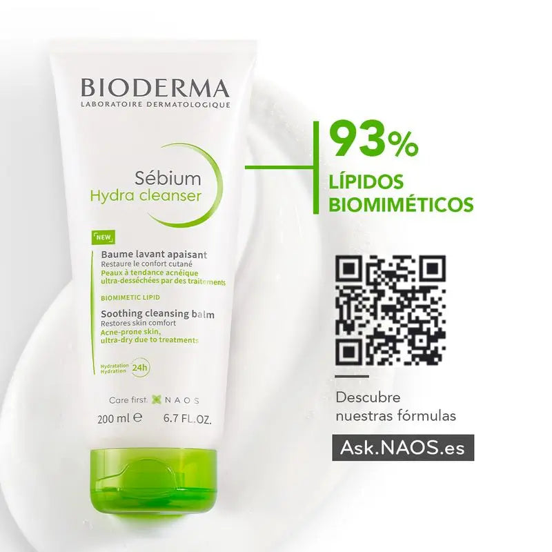 Bioderma Sébium Hydra Cleanser, 200 ml