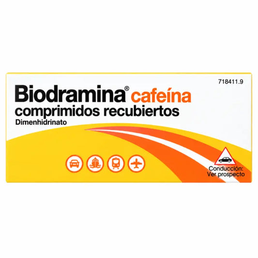 Biodramina Καφεΐνη 4 επικαλυμμένα δισκία