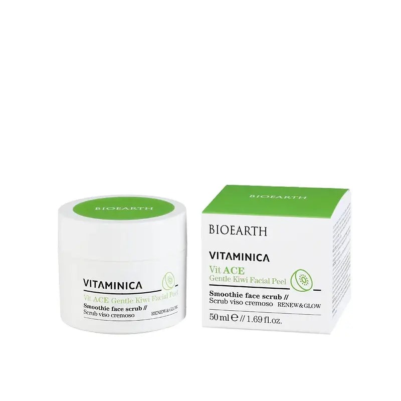 Bioearth απολεπιστικό προσώπου με ακτινίδιο, 50 ml