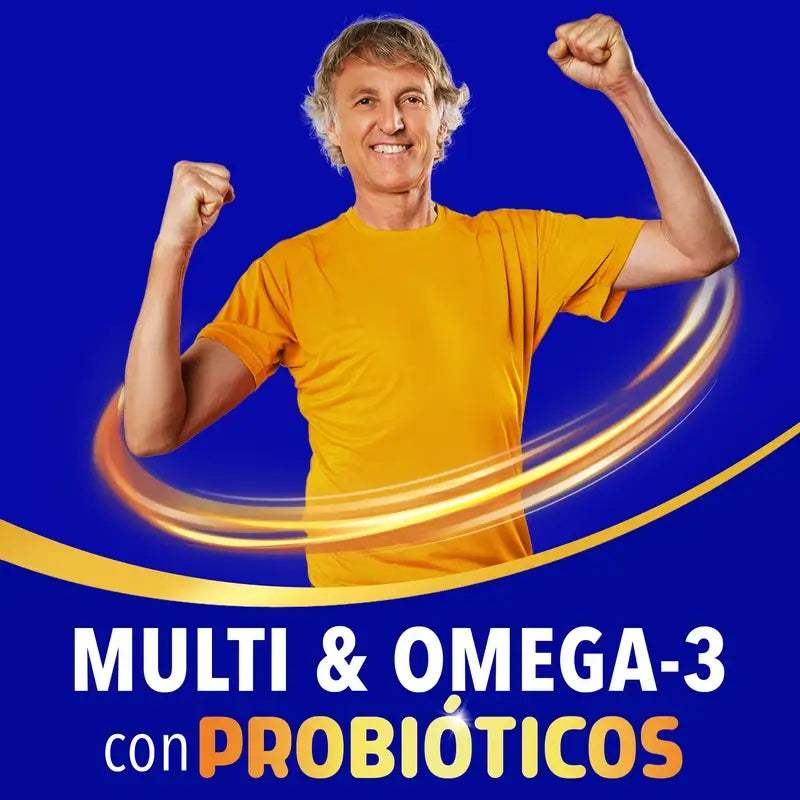 Bion3 Multi & Omega-3 με προβιοτικά, 60 κάψουλες