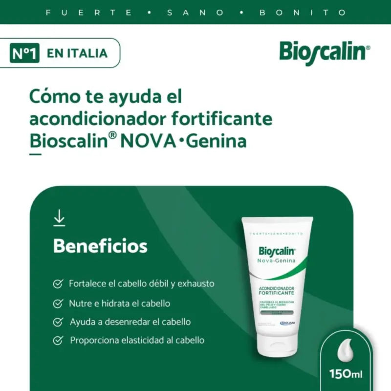 Bioscalin Novagenina Μαλακτικό, 150 ml