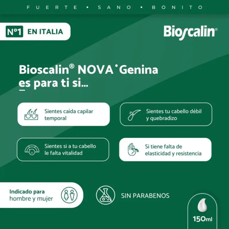 Bioscalin Novagenina Μαλακτικό, 150 ml