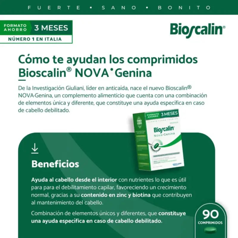 Bioscalin Novagenina Δισκία, 90 δισκία