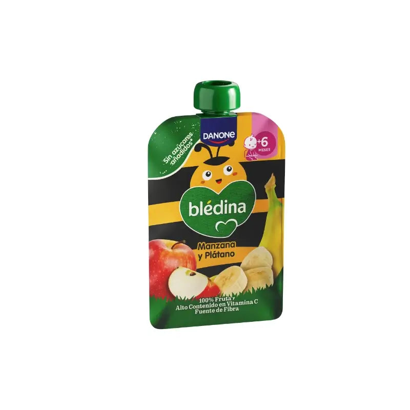 Bledina Σακουλάκι Μήλο-Μπανάνα 100G 