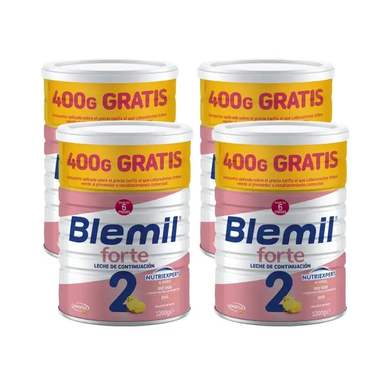 Blemil 2 Forte 800+400 δωρεάν, 4×1200 γραμμάρια