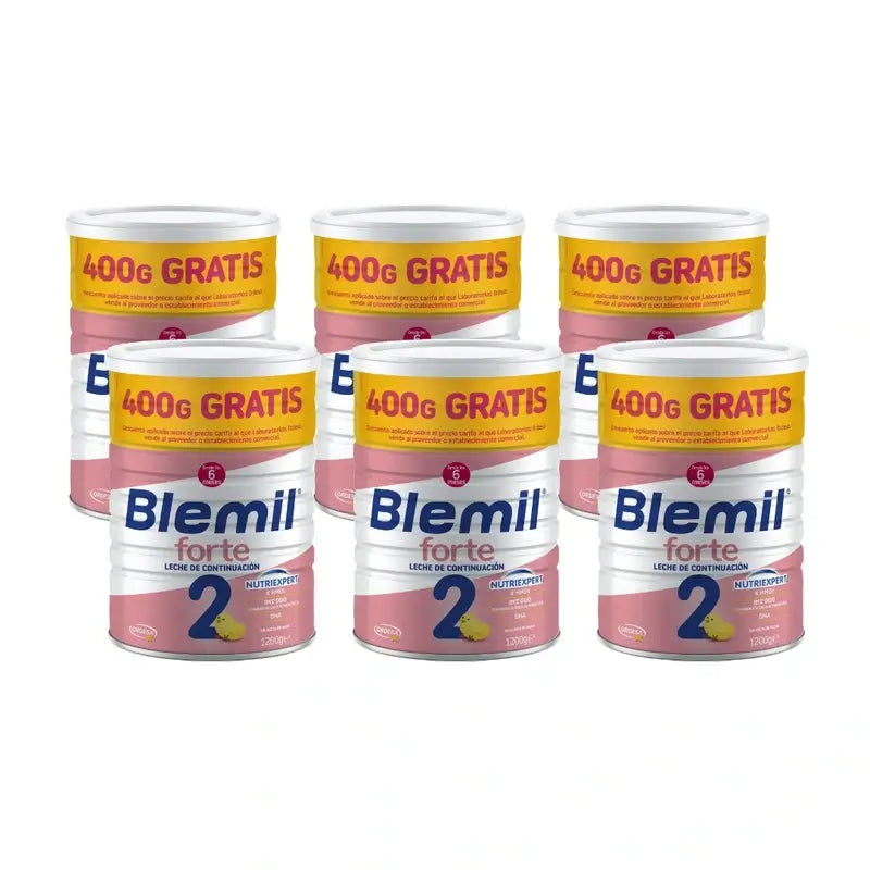 Blemil 2 Forte 800+400 δωρεάν, 6×1200 γραμμάρια