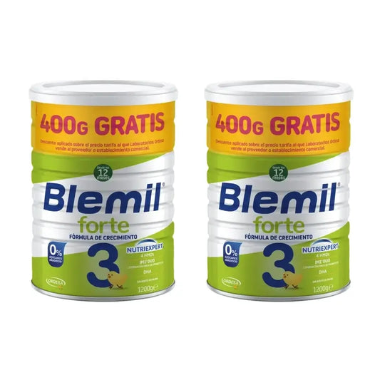 Blemil 3 Forte 800+400 Free, 2X1200 Grams