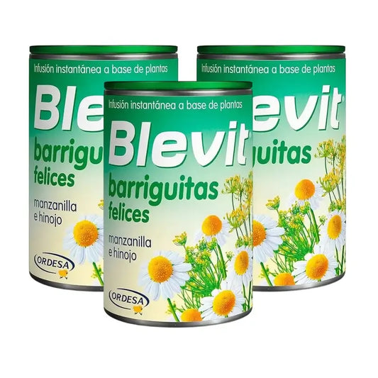 Blevit Barriguitas Happy Barriguitas, 3X150 Gr