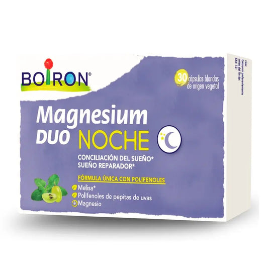 BOIRON Magnesium Duo Νύχτα, 30 κάψουλες