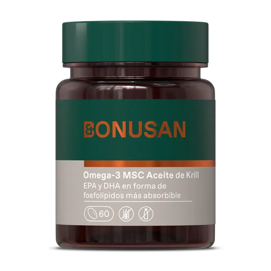Bonusan Omega-3 Krill Oil , 60 pearls