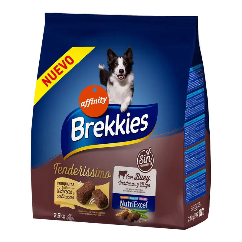 Brekkies Τροφή για σκύλους Bed Tenderissimo Allsizes, 2,5 kg