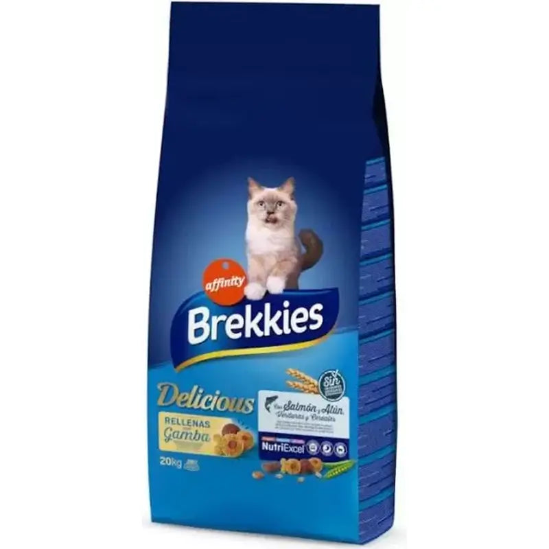 Brekkies Τροφή για γάτες Delicious Ψάρι, 20 kg