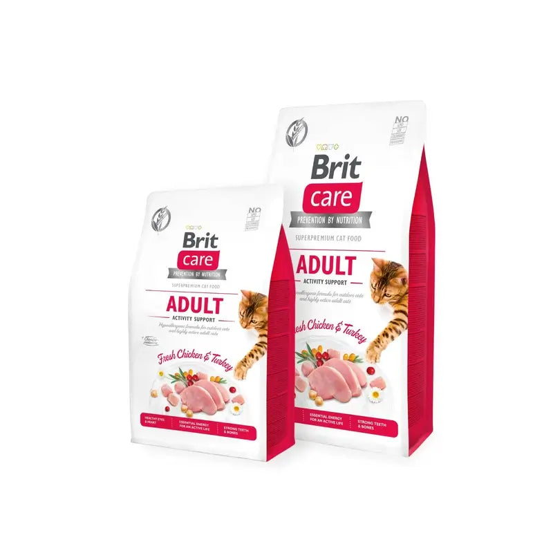 Brit Care Cat Grain Free Adult Activity Support 2 κιλά