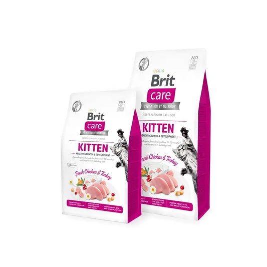 Brit Care Cat Grain Free Kitten Healthy Growth 400 γραμμάρια