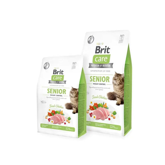 Brit Care Cat Grain Free Senior Weight Control 7 κιλά