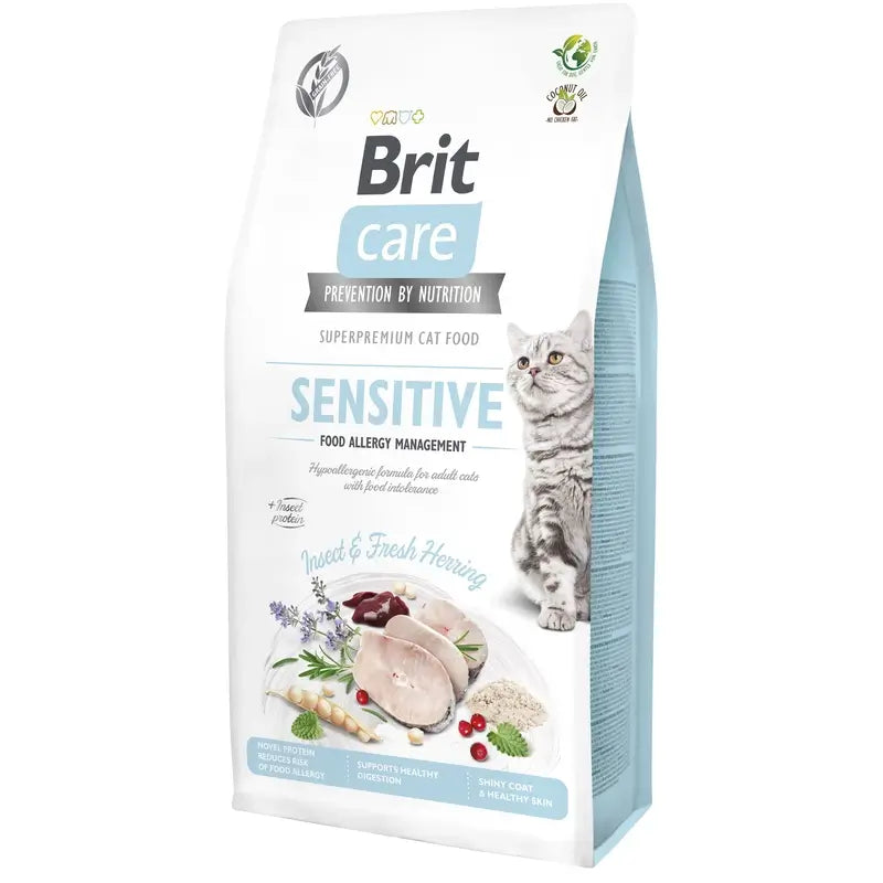 Brit Care Cat Grain Free Sensitive Insect 7 κιλά