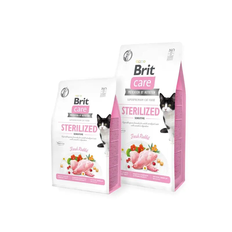 Brit Care Cat Grain Free Sterilized Sensitive 400 γραμμάρια
