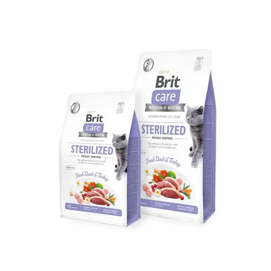 Brit Care Cat Grain Free Sterilized Βάρος 400 γραμμάρια