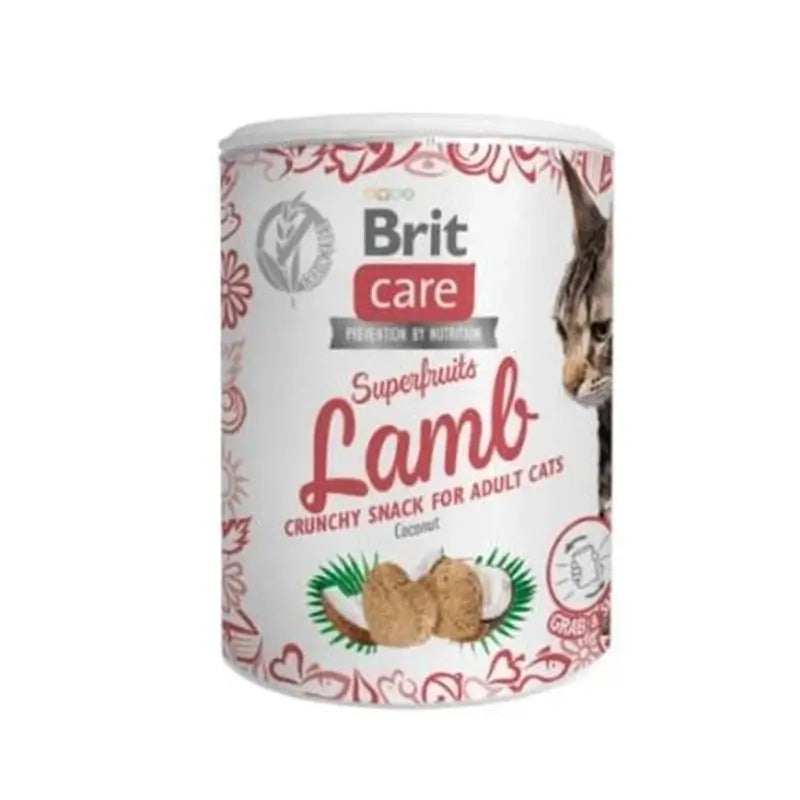 Brit Care Cat Snack Sf – Αρνί 6×100 γρ.