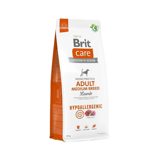 Brit Care Dog Adult Hypoallergenic Medium 12Kg για σκύλους