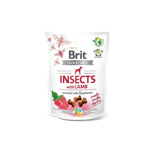 Brit Care Dog Crunchy Έντομα και Αρνί 6x200g