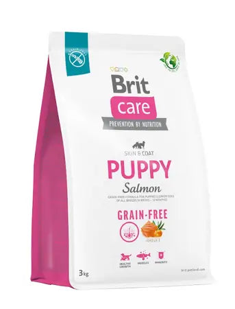 Brit Care Dog Gf Junior R-Gde Σολομός 3Kg