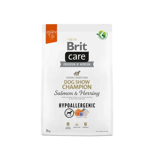 Brit Care Dog Hypo Show Champion Σολομός 12 κιλά