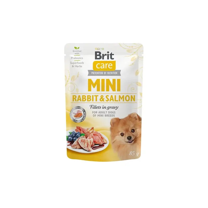 Brit Care Dog Mini Cone Σολομός, σακουλάκι 24x85 γραμμάρια