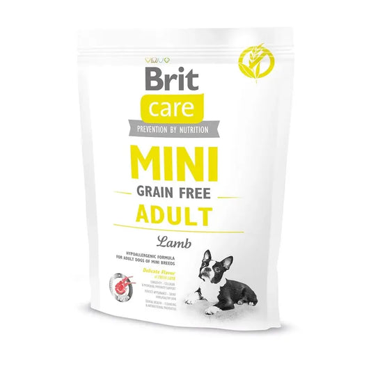 Brit Care Dog Mini Grain Free Adult με αρνί 400 γραμμάρια
