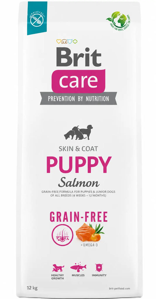 Brit Care Dog Puppy Grain Free Salmon 12Kg για σκύλους