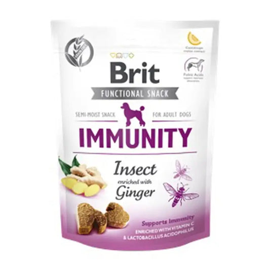 Brit Care Σνακ για σκύλους - Immunity Inse 10 x 150 g