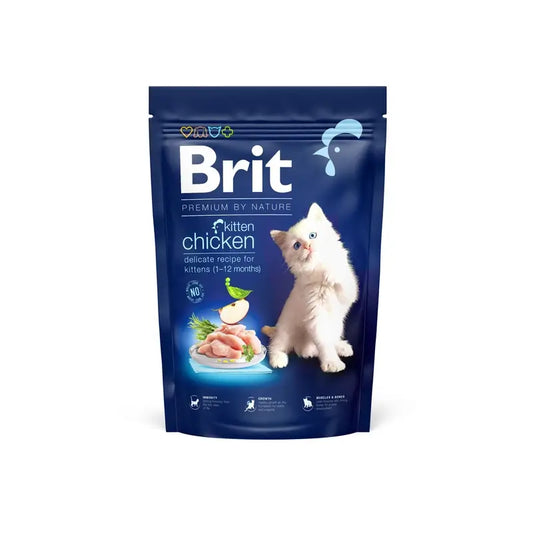 Brit Premium Bn Cat Kitten – Κοτόπουλο 1,5 kg