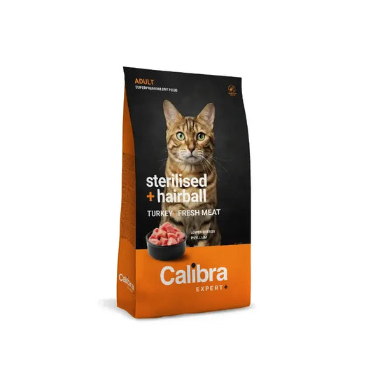 Calibra Cat Expert+ Τροφή για ενήλικες στειρωμένα γατάκια & κατά των τριχοσφαιρών 1,5 kg 