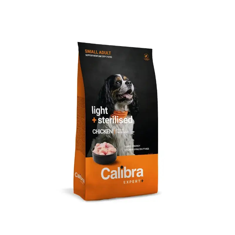 Calibra Dog Expert+ Adult Small Light&Steril Κοτόπουλο Τροφή 400G 