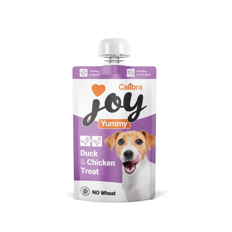 Calibra Joy Dog Yummy Πάπια και Κοτόπουλο 12X100Gr 