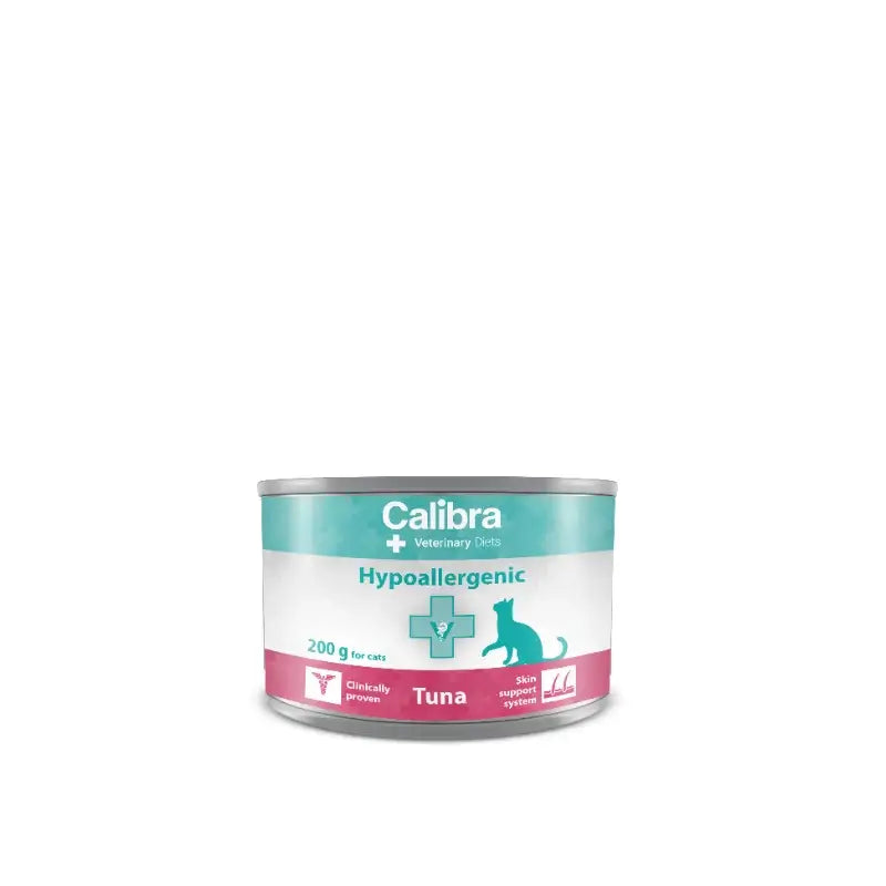 Calibra Vet Diet Cat Hypoallergenic Τόνος Υγρή Τροφή 6X200Gr 