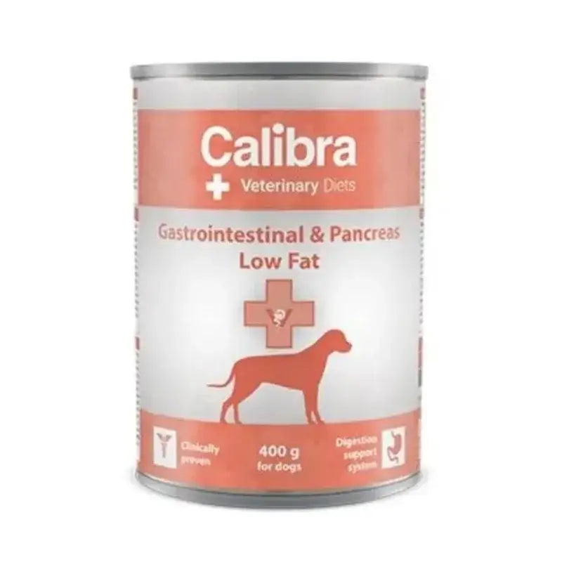 Calibra Vet Diet Dog Gastrointestinal Low Fat Υγρή Τροφή 6X400Gr 