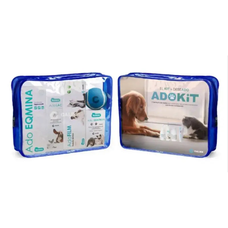Calier Adokit Blue First Aid Kit for Dogs and Cats