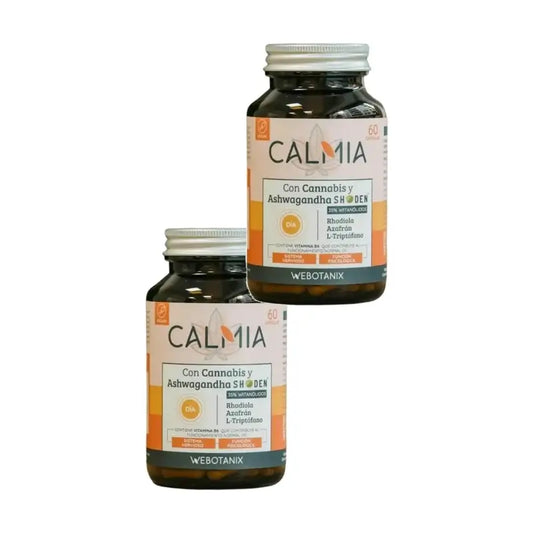 Calmia Webotanix Día, συσκευασία 2 x 60 κάψουλες