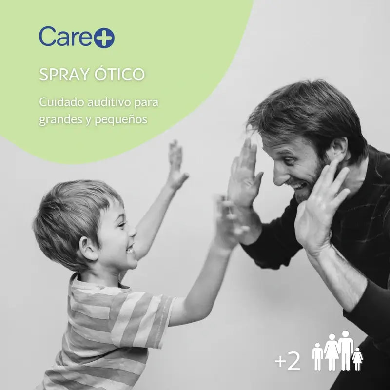 Care+ Σπρέι καθαρισμού αυτιών για ενήλικες και παιδιά άνω των 2 ετών, 15 ml