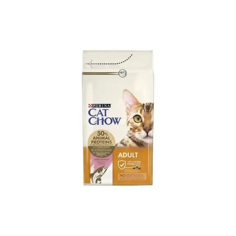 Cat Chow Adult Cat Food – Salmon and Tuna, 1.5 kg