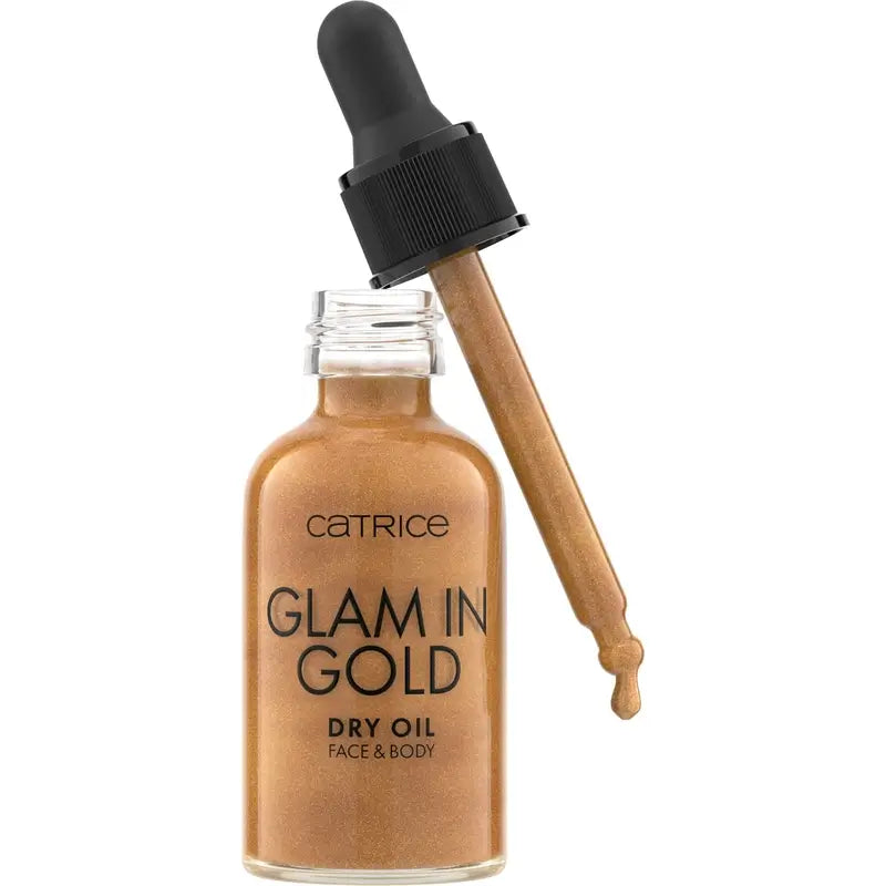 Catrice Ξηρό Λάδι Glam In Gold 010, 30 ml