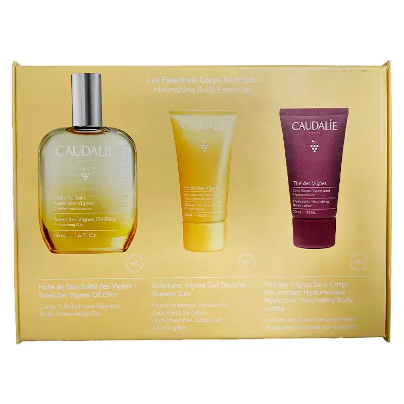 Caudalie Σετ Λαδιών Les Essentiels για το Σώμα - Θρέψη