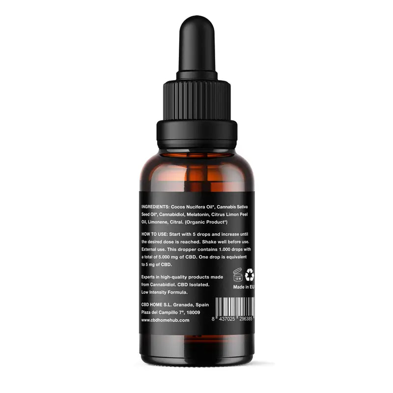 Cbd Home Λάδι CBD 10% + Melat, 50 ml