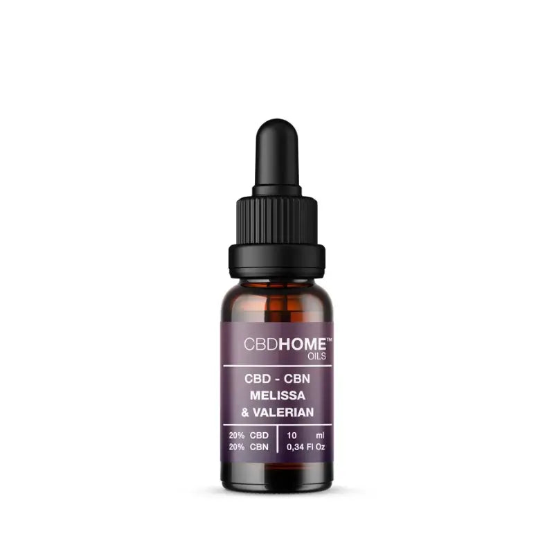 CBD HOME Λάδι CBD + CBN + Μελισσόχορτο + Βαλεριάνα, 10 ml