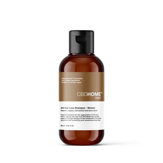 CBD Home Σαμπουάν με CBD κατά της τριχόπτωσης για γυναίκες, 250 ml