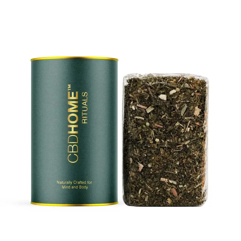 CBD HOME - Πράσινο τσάι και κάνναβη - 100 g