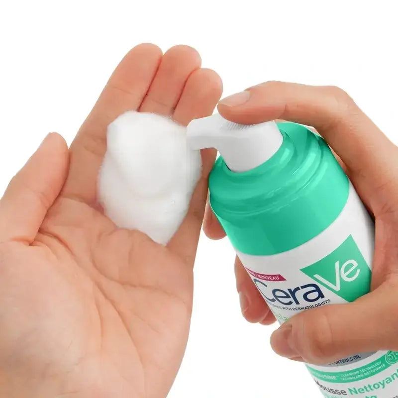 CeraVe Καθαριστικό Air Foam για την αποκατάσταση της ισορροπίας, Συσκευασία 2 x 148 ml