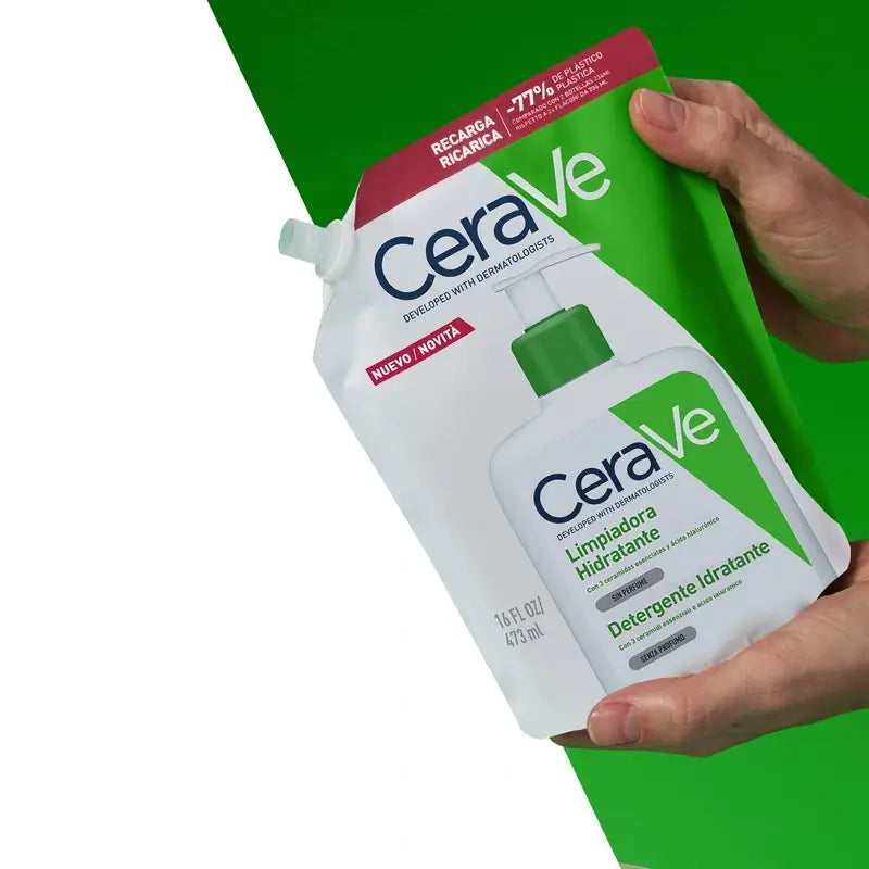 CeraVe Ενυδατικό Καθαριστικό, ανταλλακτικό, 473 ml